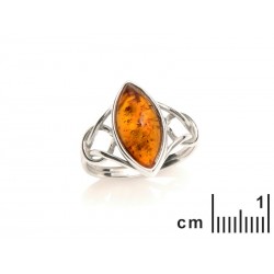 Bague argent AMBRE