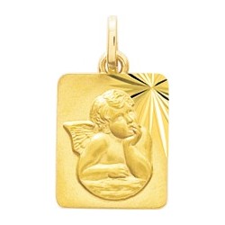 Pendentif or 9 carats jaune...