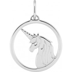 Pendentif argent lycorne