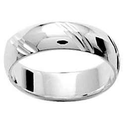 Bague argent Alliance 5mm