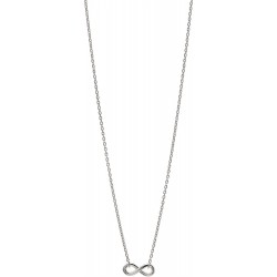 Collier argent Infini rhodié