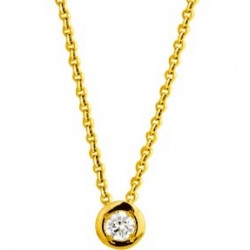 Collier or 9 carats jaune 1...