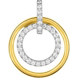 Pendentif or 9 carats...