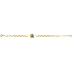 Bracelet acier turquoise...