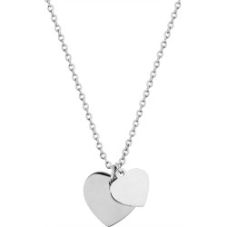 Collier acier Coeur