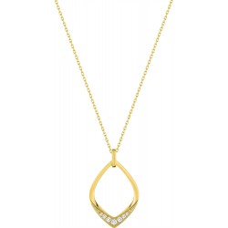 Collier or 9 carats jaune...