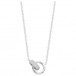 Collier argent MOTFIF ROND...