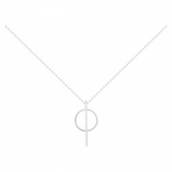 Collier argent 26 OZ-42+3CM