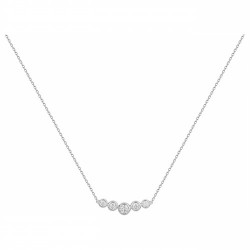 Collier argent 5 OZ-42+3CM