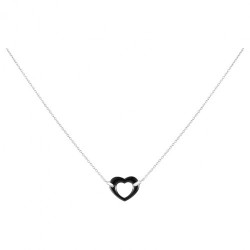 Collier argent COEUR...