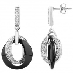 Boucles d'oreilles argent...