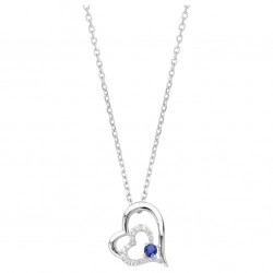 Collier argent SPINELLE...