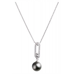 Collier argent Oxydes et...