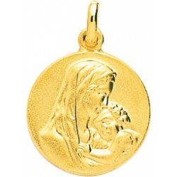 Pendentif or 9 carats jaune...