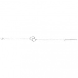 Bracelet argent 17+3CM