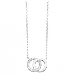 Collier argent MOTIF ROND...