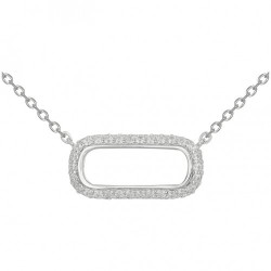 Collier argent ET 90 OZ 42+3CM