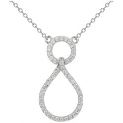 Collier argent ET 46 OZ 42+3CM