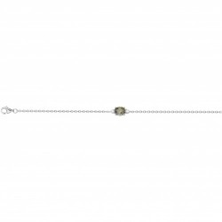 Bracelet argent 1 OZ VERT...