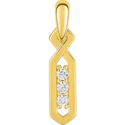 Pendentif or 9 carats jaune...