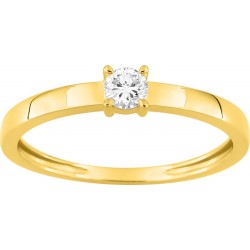 Bague or 9 carats jaune...