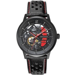 Montre PADDOCK noir cuir