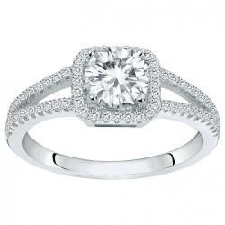 Bague argent SOLITAIRE OZ