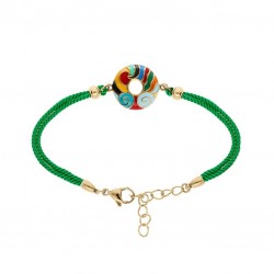 Bracelet acier DORÉ JAUNE...
