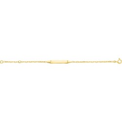 Bracelet or 750 jaune...