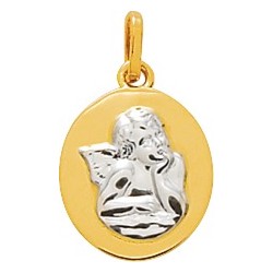 Pendentif plaqué or...