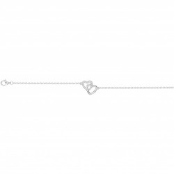 Bracelet argent ET 18 OZ...