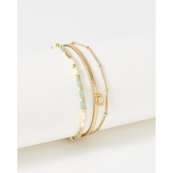 Bracelet acier APPOLINE...