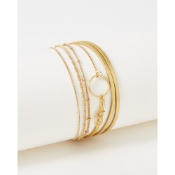Bracelet acier CLOVER...
