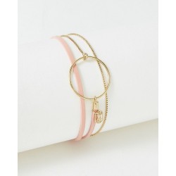 Bracelet acier NOLAH ROSE...