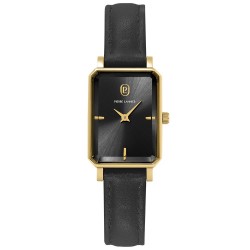 Montre ARIANE doré cuir