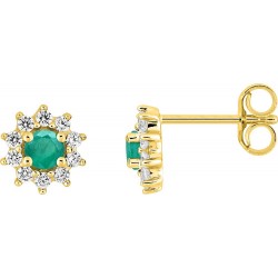 Boucles d'oreilles or 9...