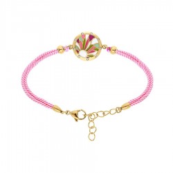 Bracelet acier DORÉ JAUNE...