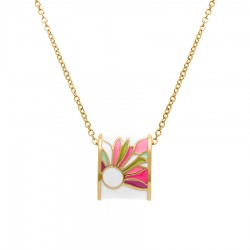 Collier acier DORÉ JAUNE...