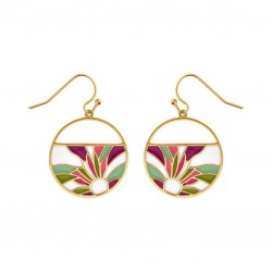 Boucles d'oreilles acier...