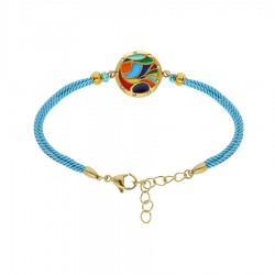 Bracelet acier DORÉ JAUNE...
