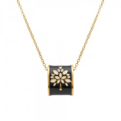 Collier acier DORÉ JAUNE...