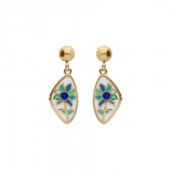Boucles d'oreilles acier BO...