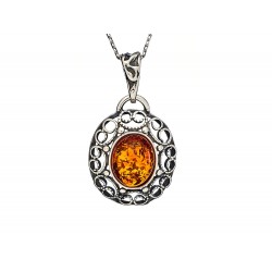 Pendentif argent vieilli...