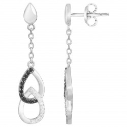 Boucles d'oreilles argent...