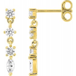 Boucles d'oreilles or 9...