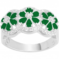 Bague argent ET 59 OXYDE DE...