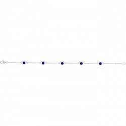 Bracelet argent ET 5 OZ 17+3CM