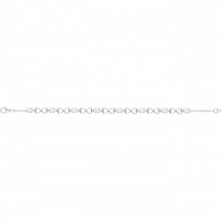 Bracelet argent ET 8 OZ 17+3CM