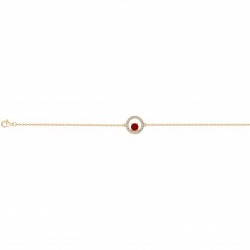 Bracelet plaqué or ET 21 OZ...