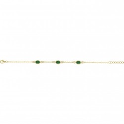 Bracelet plaqué or ET 9 OZ...